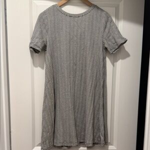 Loft Striped Black and White Women's Dress